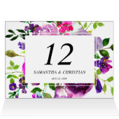 紫フローラ折り畳み結婚テントの表番号 (内部横(上))