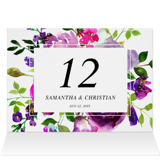 紫フローラ折り畳み結婚テントの表番号 (内部横(上))