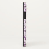 紫フローラ曼荼羅 Case-Mate iPhoneケース (裏面/右)