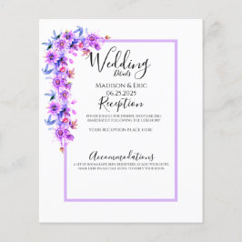 紫フローラ水色結婚の詳細