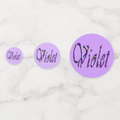 紫フローラ紫の名前 コンフェッティ (裏面)