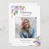 紫フローラ葬祭禁止令 プログラム (正面/裏面)