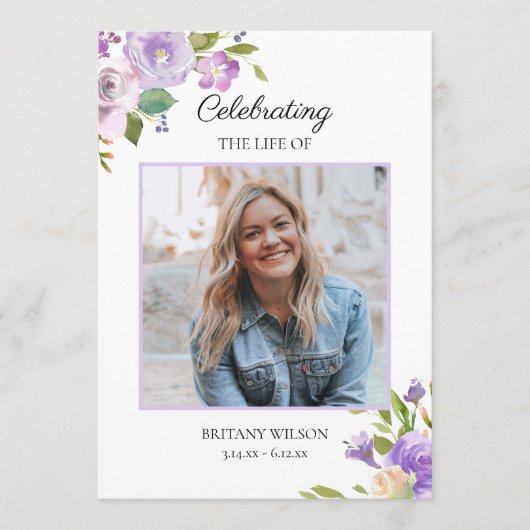 紫フローラ葬祭禁止令 プログラム (正面)