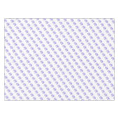 紫フローラ テーブルクロス (正面(横))