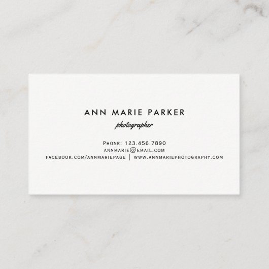 紫フローラ 名刺 (裏面)