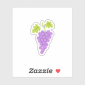 紫ブドウ シール (シート)