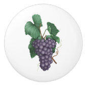 紫ブドウ セラミックノブ (正面)