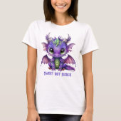 紫ベビードラゴン Tシャツ (正面)