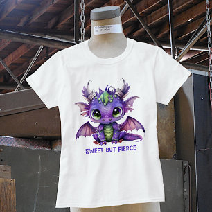 紫ベビードラゴン Tシャツ