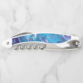 紫ホワイトアクアコルクねじ ソムリエナイフ (裏面)