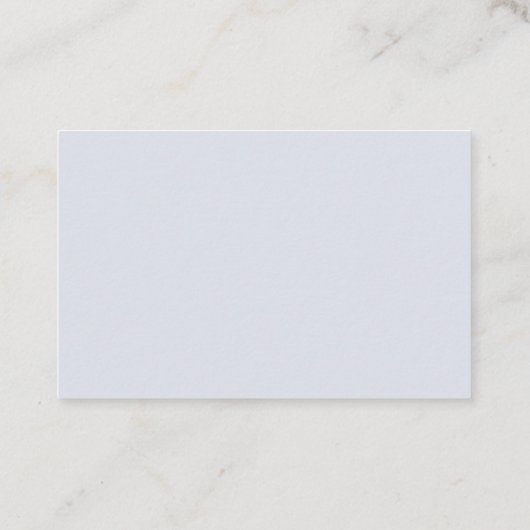 紫ボタン名刺8.5 cm x 5.5 cm 名刺 (裏面)