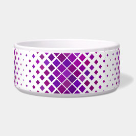 紫マゼンタダイヤモンドデザイン ボウル