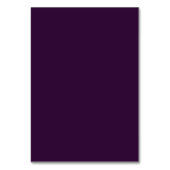 紫モダンと金ゴールド結婚のベジタリアン テーブルナンバー (裏面)