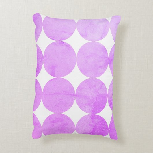 紫モダンの円 |モノグラム アクセントクッション (裏面(縦))