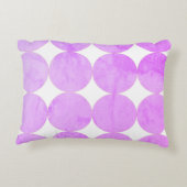 紫モダンの円 |モノグラム アクセントクッション (裏面)