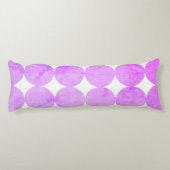 紫モダンの円 |モノグラム ボディピロー (裏面)