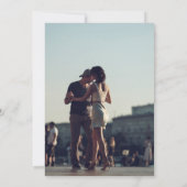 紫モダンの写おもしろい真 セーブザデート (裏面)