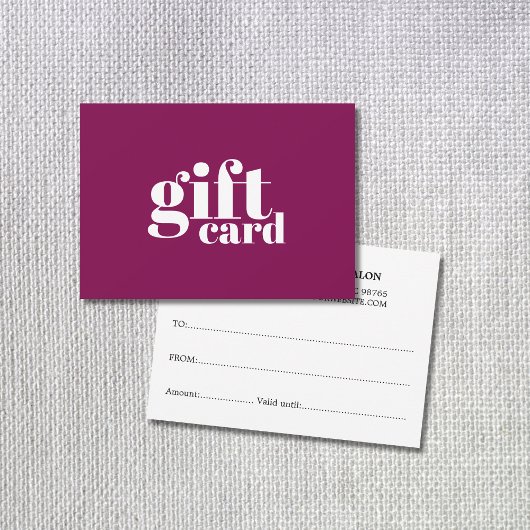 紫モダンエレガント赤サロン