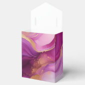 紫モダンピンクと金ゴールド- フェイバーボックス (オープン)