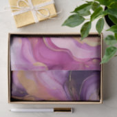 紫モダンピンクと金ゴールド- 薄葉紙 (ギフト)