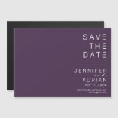 紫モダンミニマル横保存日 (正面/裏面)