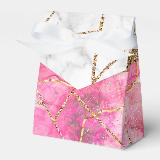 紫モダン紫バイオレット金ゴールドアゲードモノグラムファヴ フェイバーボックス (正面サイド)