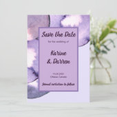 紫モダン紫 セーブザデート (スタンド正面)