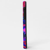 紫モダン色のスプラッシュ絵を描 Case-Mate iPhoneケース (裏面/左)