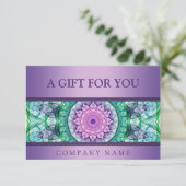 紫モダン《植物》スイレン曼荼羅 (スタンド正面)