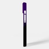 紫モノグラムのライトバード Case-Mate iPhoneケース (裏面 / 左)