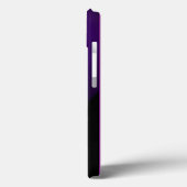 紫モノグラムのライトバード Case-Mate iPhoneケース (裏面 / 左)