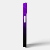 紫モノグラムのライトバード Case-Mate iPhoneケース (裏面 / 右)