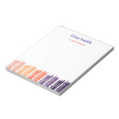 紫モノグラム ノートパッド (回転)