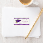 紫モルタル、卒業証書 ラベル (インサイチュ)