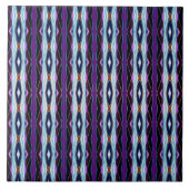 紫ユニーク模様 タイル (正面)