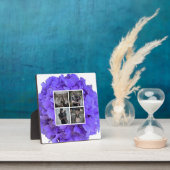 紫ラベエレガントン薄紫フローラアジサイ フォトプラーク (インサイチュ)