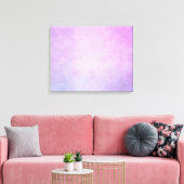 紫ラベンダーの水彩羊皮紙の背景 キャンバスプリント (インサイチュ (リビング))