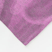 紫ラベンダーピンクブルートロピカルパーム フリースブランケット (角)