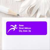 紫ランニング紫 ラベル (インサイチュ)