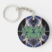 紫ランプ キーホルダー (正面)