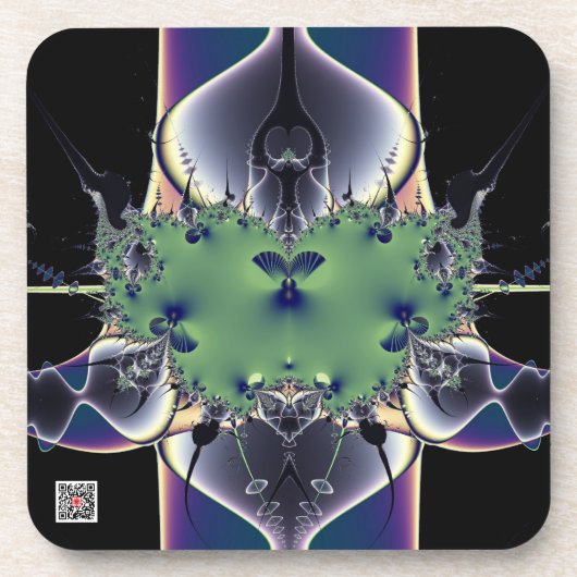 紫ランプ コースター (正面)