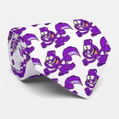 紫リス企業の従業員 ネクタイ (ロール)