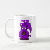 紫リス気には コーヒーマグカップ (左)