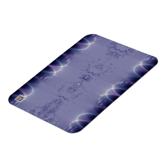 紫リボン マグネット (左側)