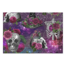 紫ロマンチックなゴシック様式の魔女とバラ