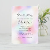 紫一角虹 招待状 (スタンド正面)