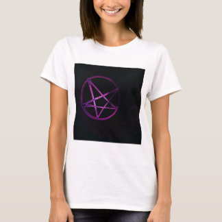 紫五角形 Tシャツ