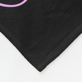 紫体かわいらし操用毛布 フリースブランケット (角)