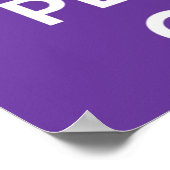 紫保のポスポ遊スター ポスター (角)