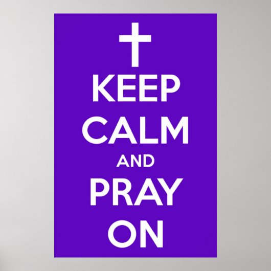 紫保のポス祈ターに大きい ポスター (正面)